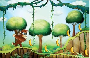 Ninja Monkey Dash تصوير الشاشة 1