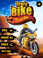 Crazy Bike Racer الملصق