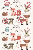 Find Difference Animals Game Cartaz