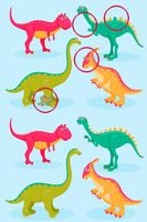 Tìm sự khác biệt Dinosaur ảnh chụp màn hình 3