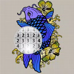 Tattoo Sandbox Color By Number Book Page Pixel Art APK download
