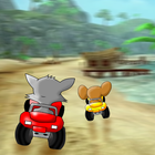 Beach Jerry Racing and Cat icône