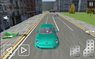 City Beetle Driving Sim 2017 स्क्रीनशॉट 2