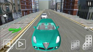 برنامه‌نما City Giuletta Driving Sim 2017 عکس از صفحه