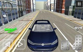 City Jetta Driving Sim 2017 capture d'écran 2