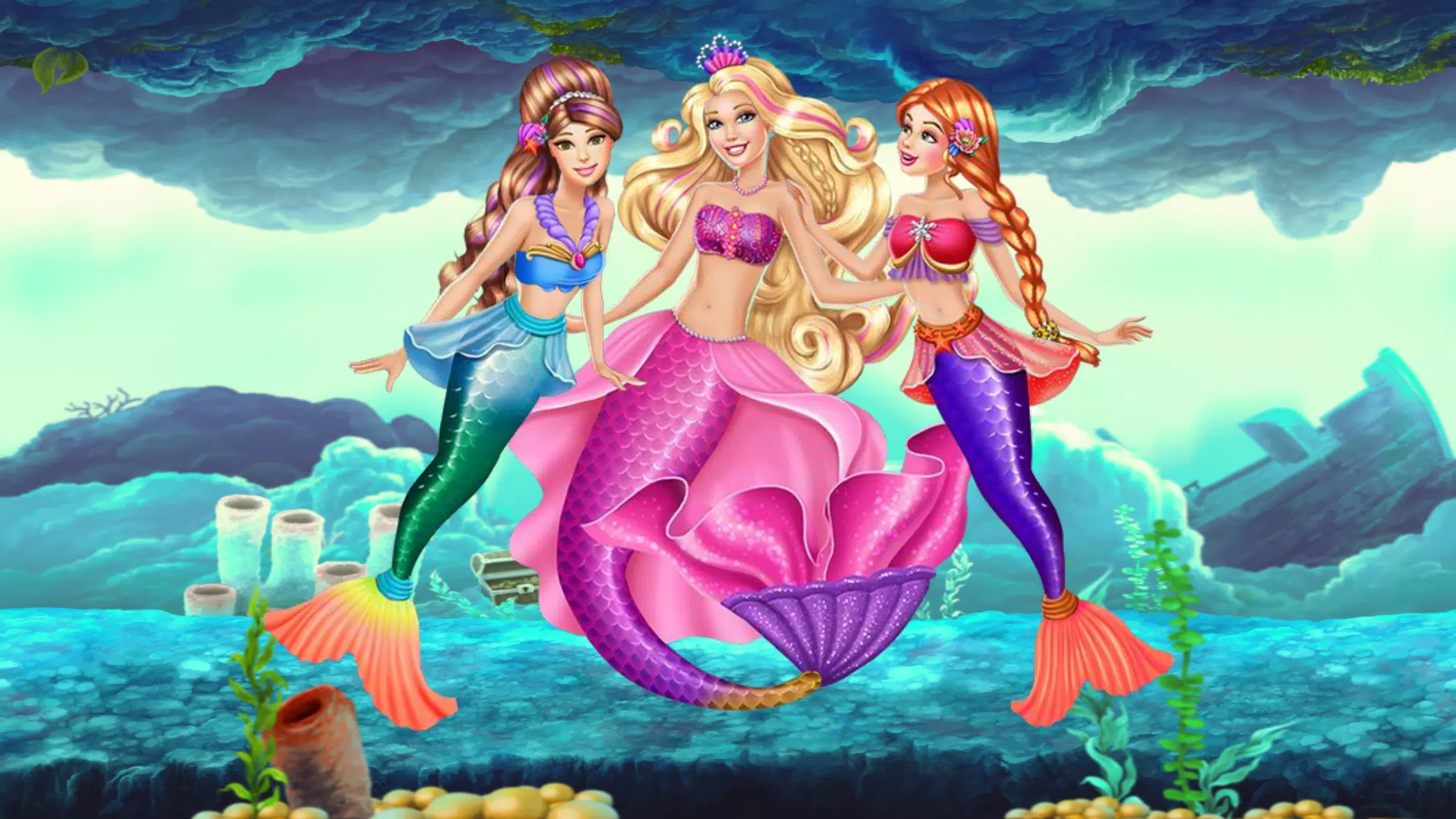 Download do APK de Jogos de pintar barbie sereia para Android