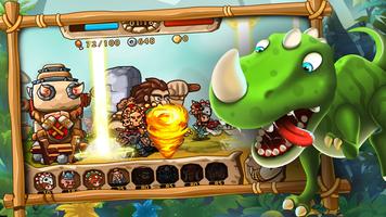 Caveman Vs Dino syot layar 1