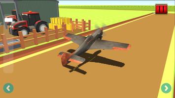 Farm Airplane Flight Simulator اسکرین شاٹ 1