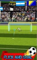 Flick Soccer : Free Kick World Cup 2018 screenshot 1