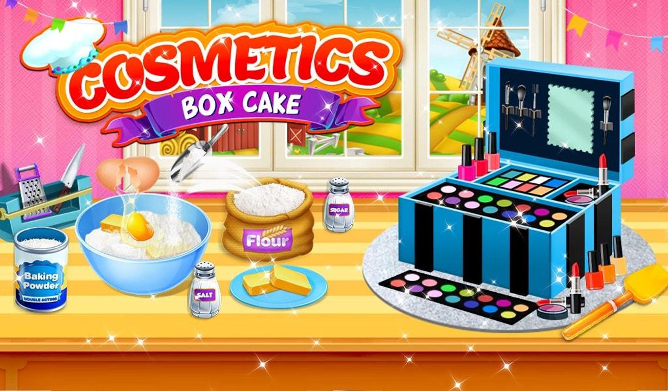 Cosmetic Box Cake Maker Barbie Cooking Games Para Android Apk Baixar