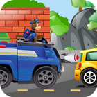 Blue PAW Road Patrol Adventure أيقونة