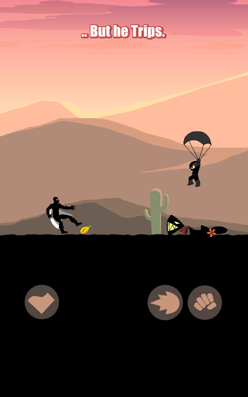 Super Hero Black One Punch Stickman Shadow Fight For Android
