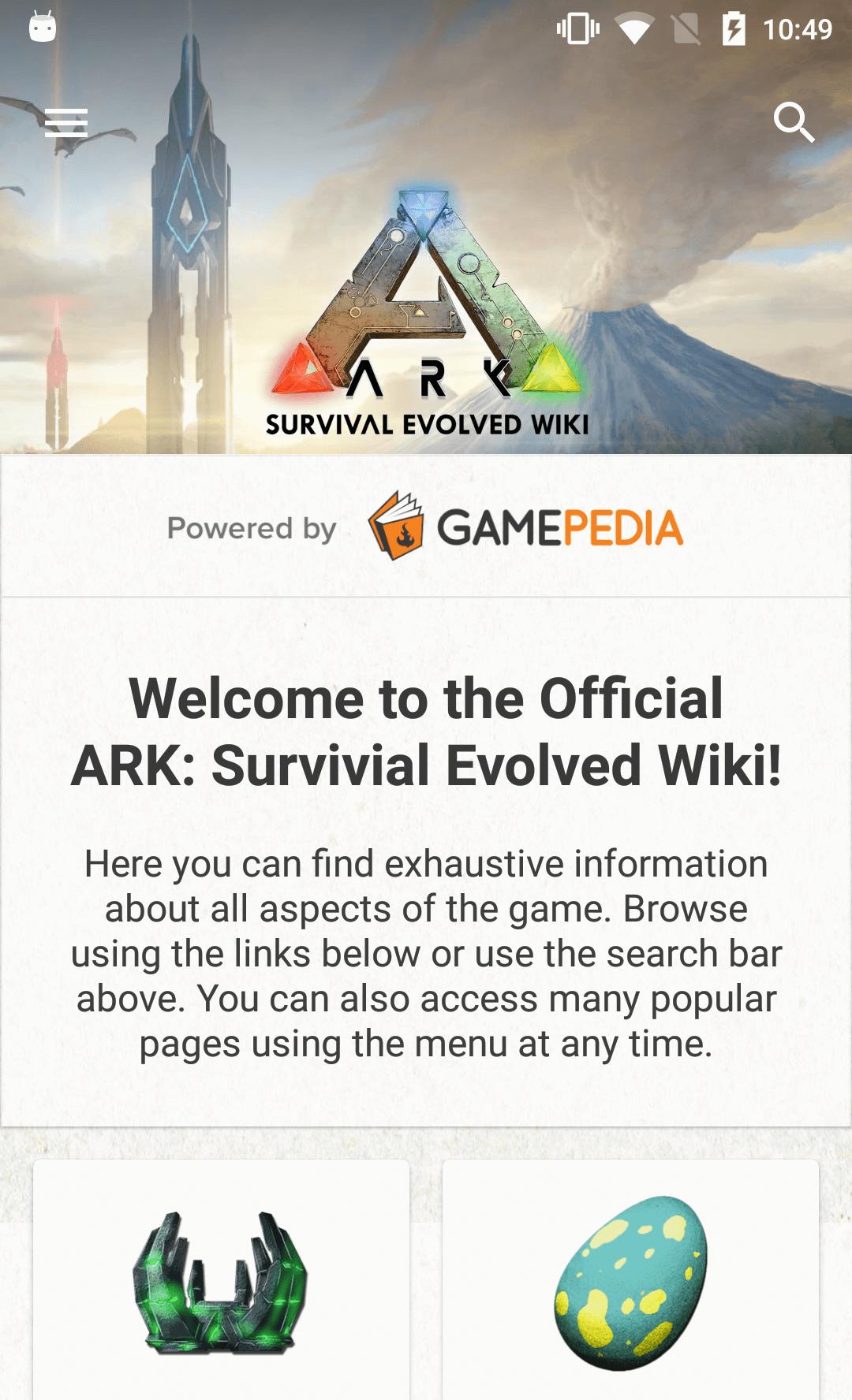Official ARK Wiki for Android - APK Download
