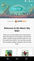 Wiki for No Man's Sky Affiche