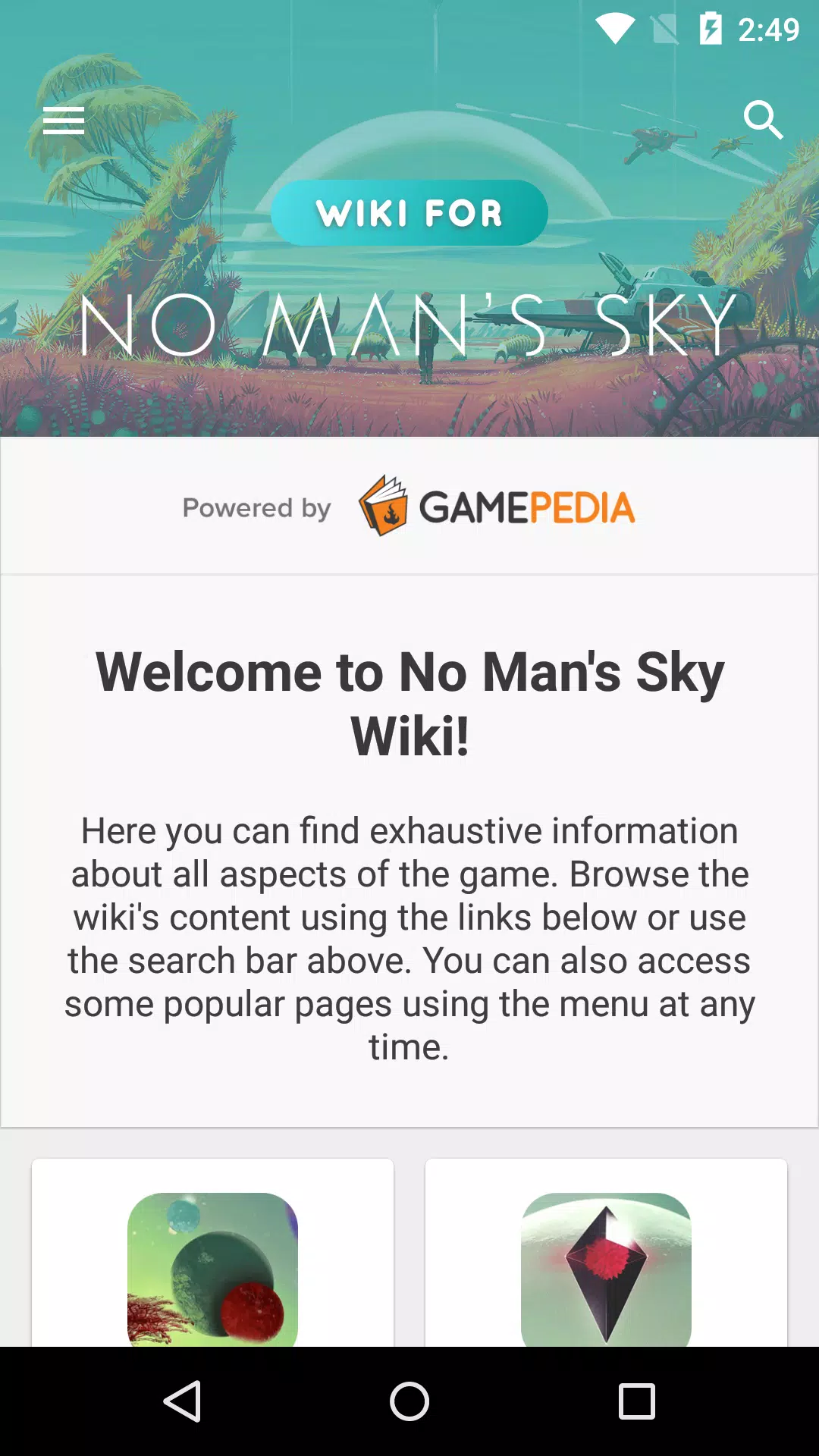 Wiki for No Man's Sky APK for Android Download