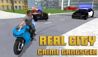 Real City Crime Gangster постер