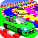 Superheroes Water Slide Colors Car Racing APK