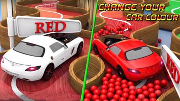 Superheroes Water Slide Colors Car Racing imagem de tela 1
