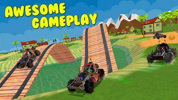 Superheroes Beach Buggy Xtreme Racing capture d'écran 3