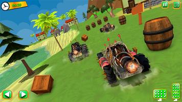 Superheroes Beach Buggy Xtreme Racing poster