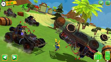 Superheroes Beach Buggy Xtreme Racing capture d'écran 2