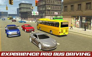 Coach Bus Driver Simulator 3d پوسٹر