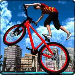 BMXのフリースタイルスタント