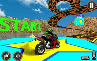 Bike Stunts racing game ภาพหน้าจอ 3