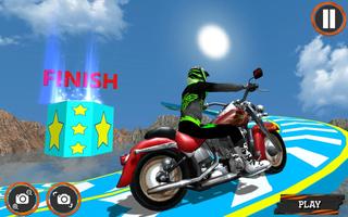 Bike Stunts racing game скриншот 1