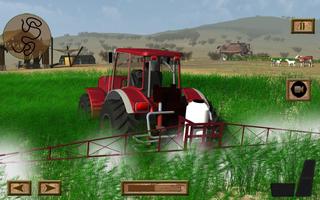 Harvest Farmer Cargo Tractor poster