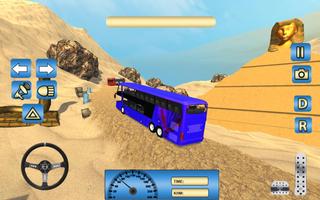 Offroad Desert Bus Simulator Affiche
