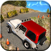 Offroad Jeep mountain climb 3d icon