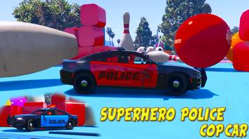 Superhero Police Chase :Furious Cop Car capture d'écran 2
