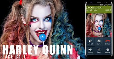 Fake Call From Hot Harley quin poster