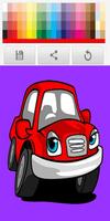 Car Coloring Affiche