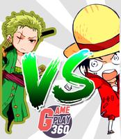 Tic Tac Toe Luffy Vs Zoro capture d'écran 1