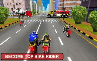 Heavy Motorbike Rider: Super Stunt Racing Game poster