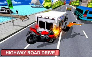 Heavy Motorbike Rider: Super Stunt Racing Game screenshot 1