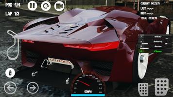 Car Racing Citroen Game Affiche