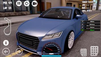 Car Racing Audi Game Ekran Görüntüsü 2