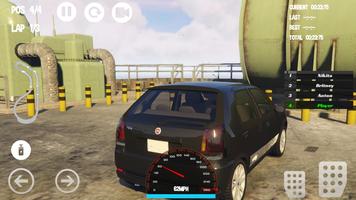 Car Racing Fiat Game poster