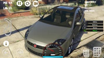 Car Racing Fiat Game screenshot 2