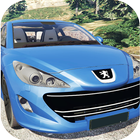 Car Racing Peugeot Game ikona