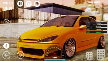 Car Racing Peugeot Game captura de pantalla 3