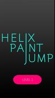 Poster Helix Jump Spiral Paint Hit