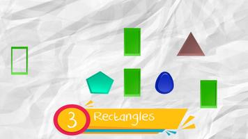 1 Schermata Shapes, Color and Counting Learning for kids