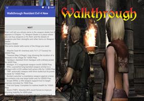 Walkthrough Resident Evil 4 New imagem de tela 1