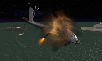 Helicopter Gunship Attack capture d'écran 1