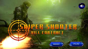 Sniper Shooter Kill Contract Plakat