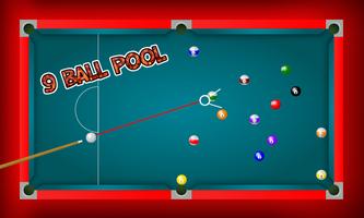 Billar 9 Pelota Piscina Juego Poster